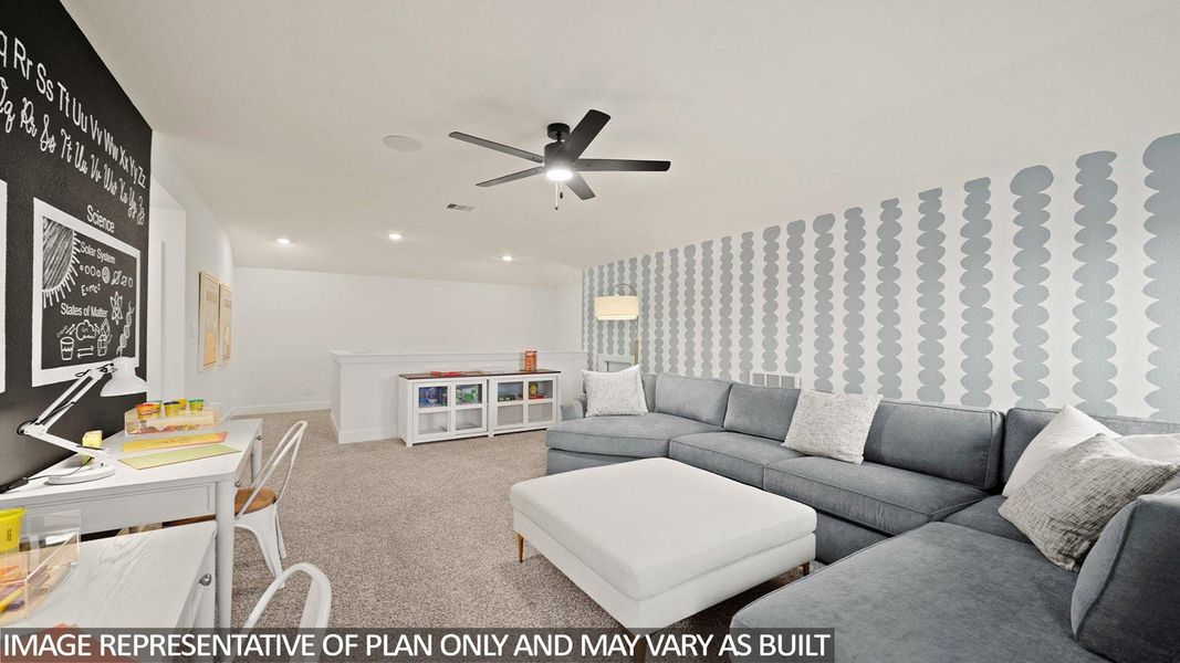 Furnished interior view inside a new home in , Montgomery (Image 16).