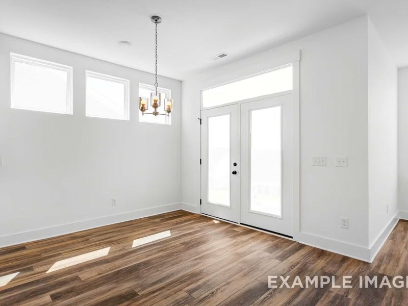 Spacious, unfurnished interior of a new home in Mercer Meadows, Royse City (Image 18). Spacious, unfurnished interior of a new home in Mercer Meadows, Royse City (Image 18).