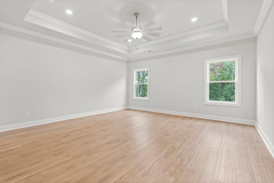 Representative unfurnished interior of a home built from the The Castleberry by The Providence Group in Palisades Single Family, Cumming (Image 73).