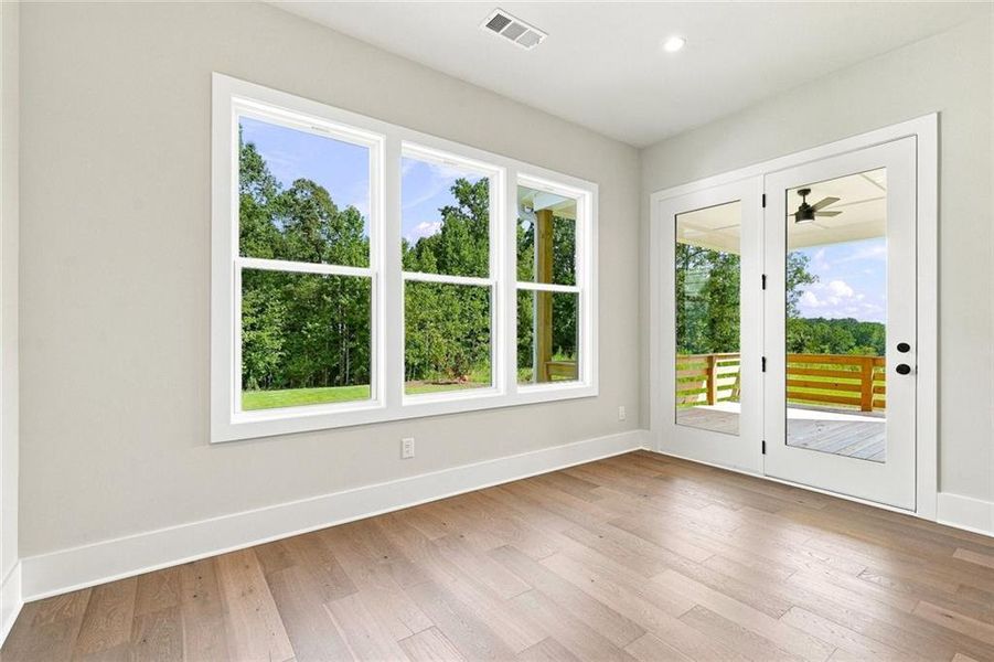 Spacious, unfurnished interior of a new home in , Canton (Image 38).