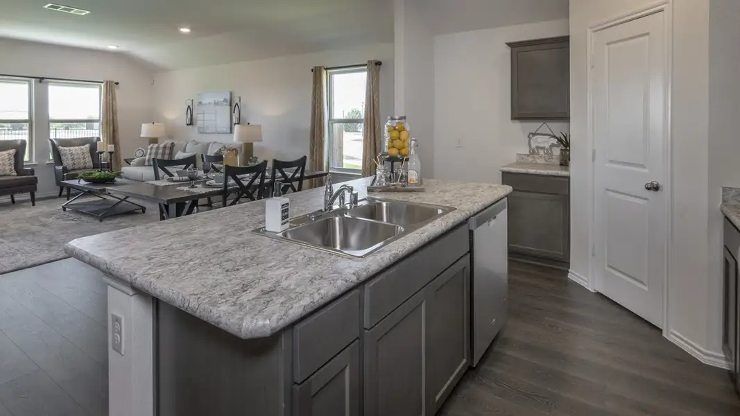 Furnished interior view inside a new home in The Reserve at Timber Creek, Lindale (Image 18). Furnished interior view inside a new home in The Reserve at Timber Creek, Lindale (Image 18).