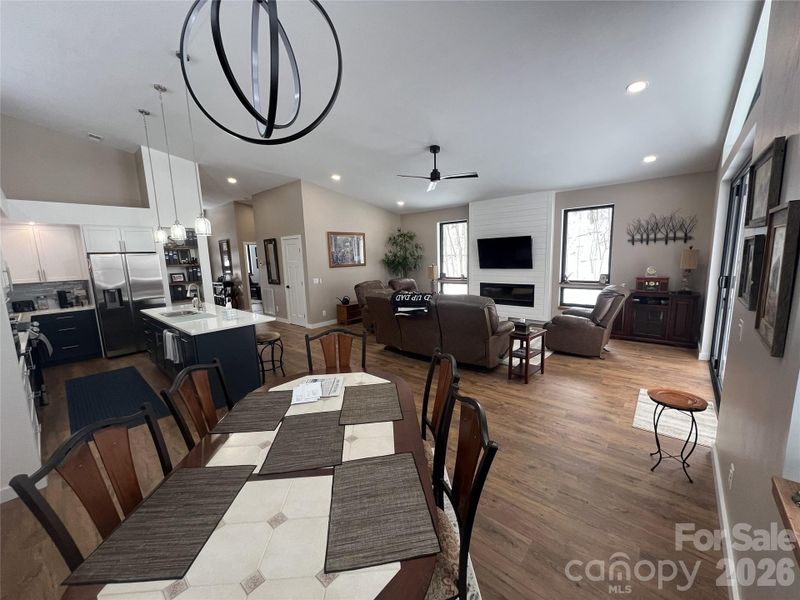 Furnished interior view inside a new home in , Bryson City (Image 13).