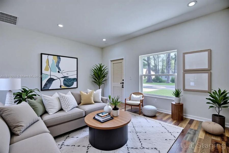 Furnished interior view inside a new home in , Sebring (Image 10).