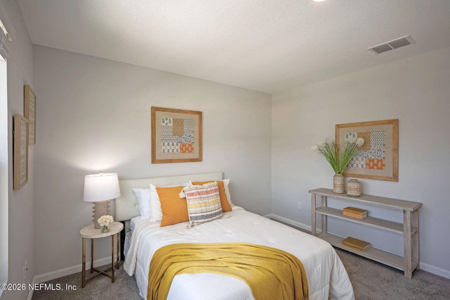 Furnished interior view inside a new home in , Jacksonville (Image 48).