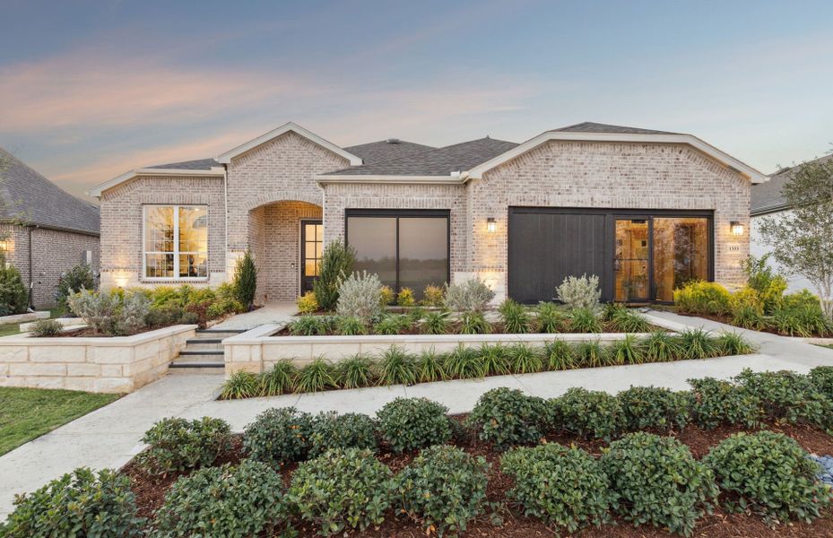 Representative exterior photo of a completed home built from the Stardom by Del Webb in Del Webb Sonoma Verde, Rockwall, TX (Image 21).