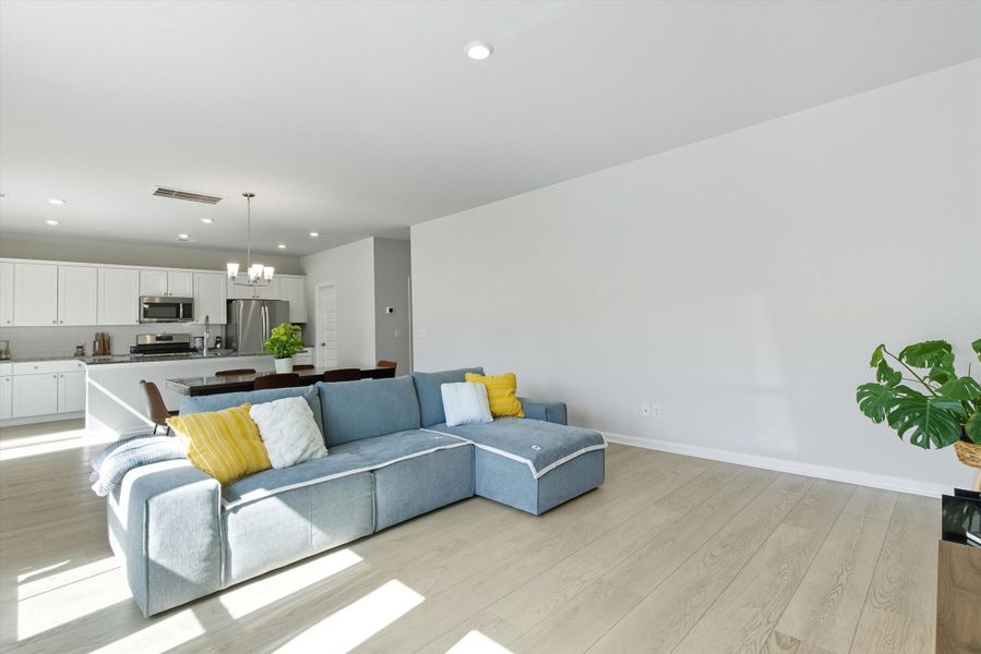 Furnished interior view inside a new home in Heron's Walk at Summers Corner: Carolina Collection, Summerville (Image 12). Furnished interior view inside a new home in Heron's Walk at Summers Corner: Carolina Collection, Summerville (Image 12).