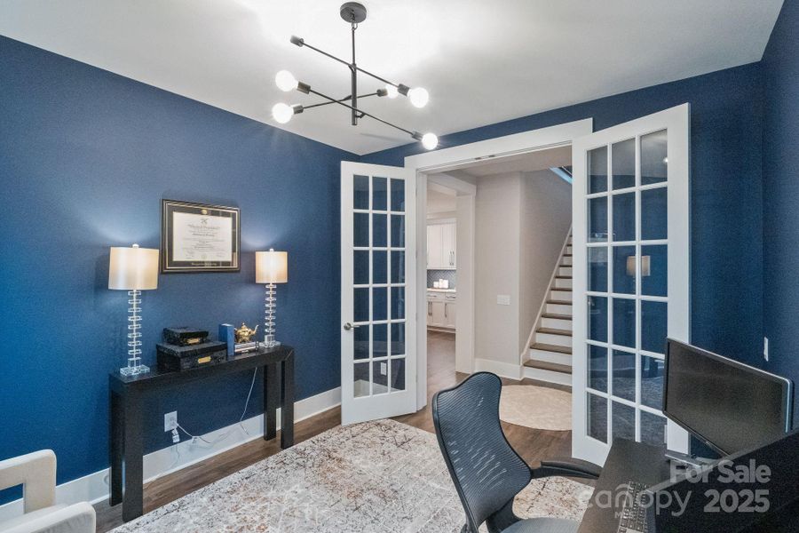 Furnished interior view inside a new home in , Huntersville (Image 22).