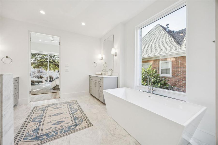 Furnished interior view inside a new home in , University Park (Image 29).