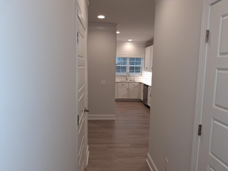 Spacious, unfurnished interior of a new home in Weybridge, Burlington (Image 65). Spacious, unfurnished interior of a new home in Weybridge, Burlington (Image 65).