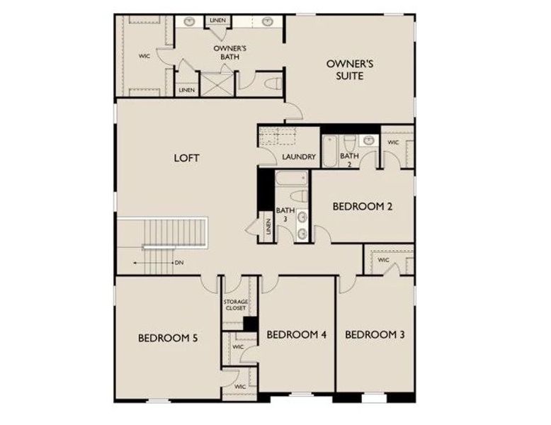 2D floor plan layout of this home in Tobiano at Wales Ranch, San Tan Valley, AZ (Image 3). 2D floor plan layout of this home in Tobiano at Wales Ranch, San Tan Valley, AZ (Image 3).