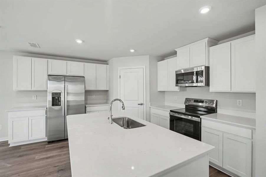 Furnished interior view inside a new home in Sterling Oaks, Ash (Image 5).