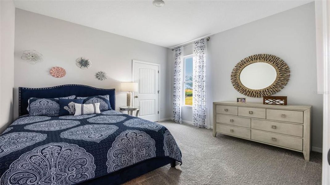 Furnished interior view inside a new home in Kindred, Kissimmee (Image 32).