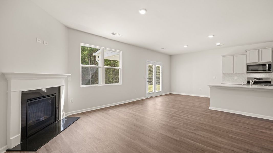 Spacious, unfurnished interior of a new home in Preserve at Dove Creek, Statham (Image 26). Spacious, unfurnished interior of a new home in Preserve at Dove Creek, Statham (Image 26).