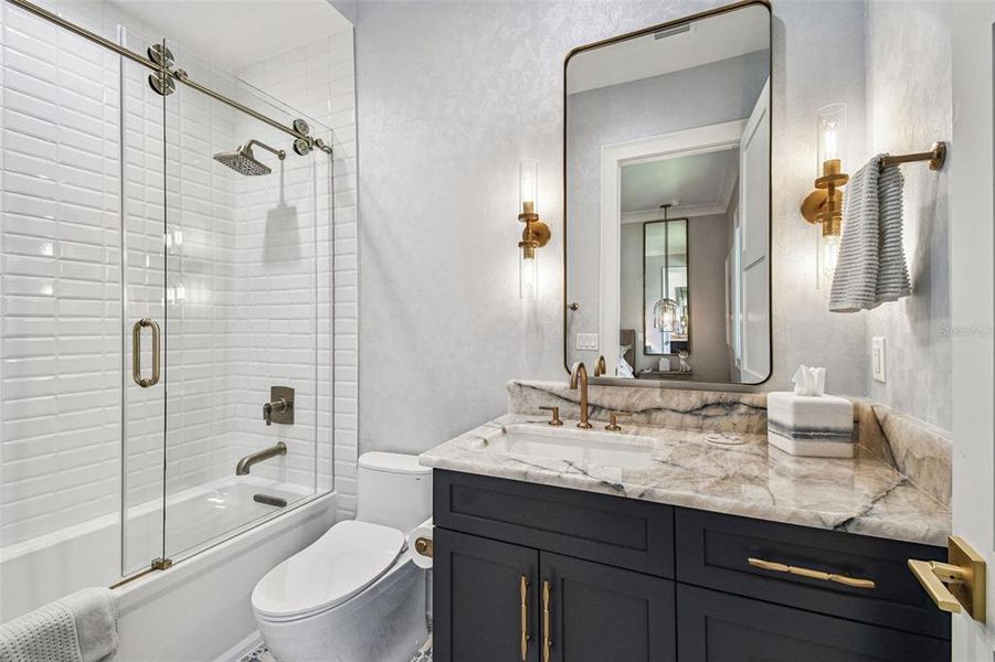 Furnished interior view inside a new home in , Tampa (Image 41).