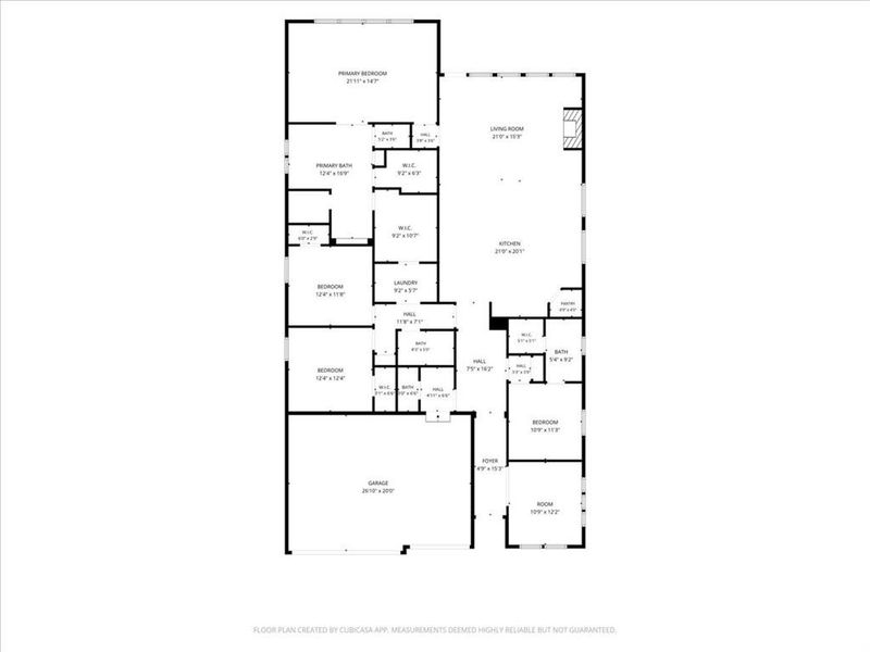 2D floor plan layout of this home in , Fort Worth, TX (Image 5).