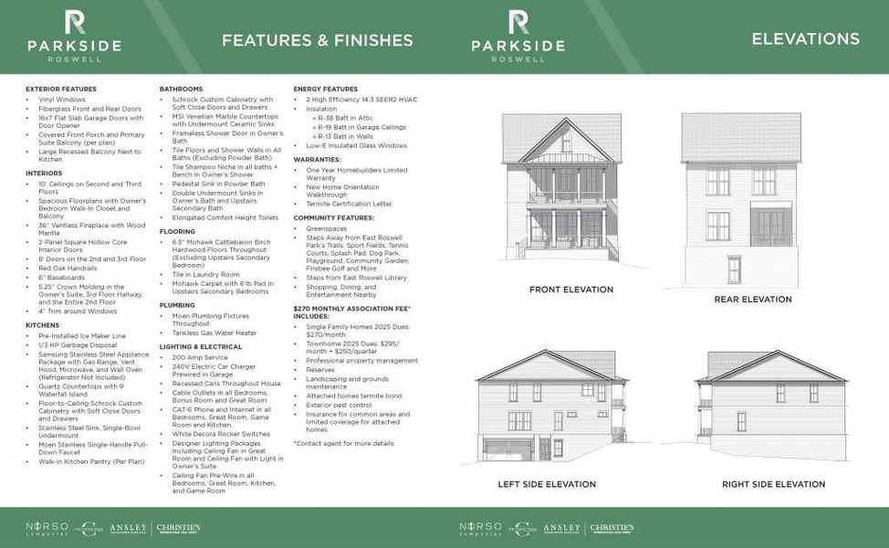 Image 66 of a home in Parkside Roswell.