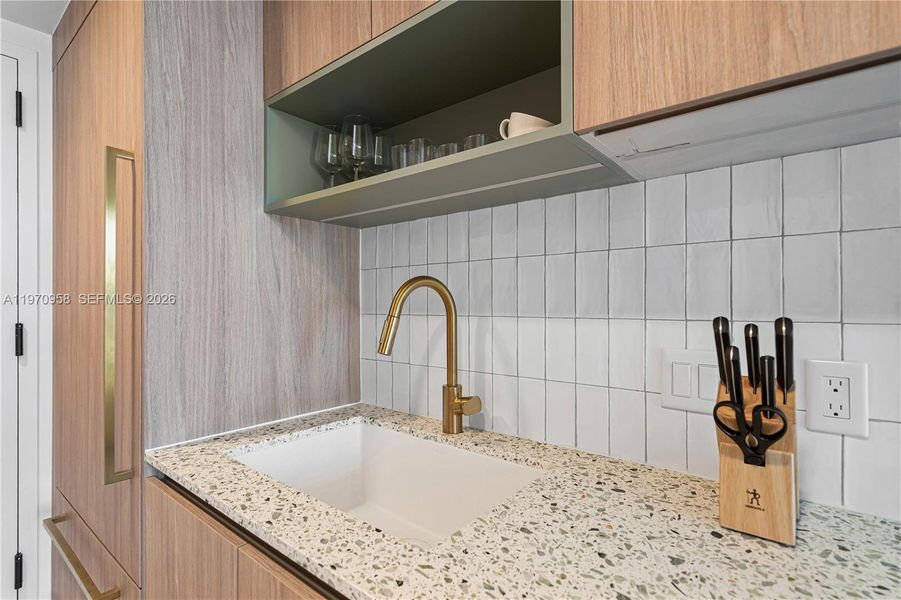 Close-up of interior finishes inside a home in , Miami (Image 14).