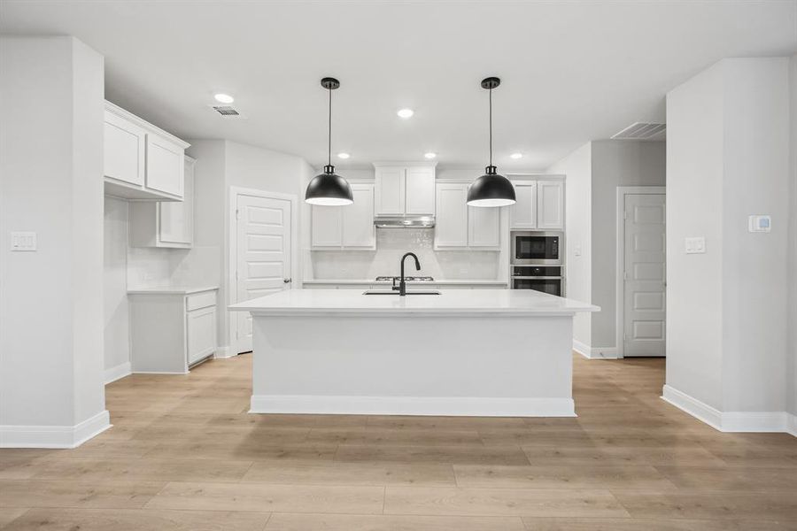 Furnished interior view inside a new home in Karis - Cottage Series, Crowley (Image 9).