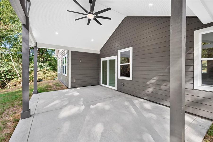 Exterior details and patio area of a home in , Covington (Image 21).