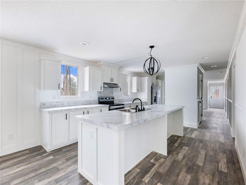 Furnished interior view inside a new home in , Gainesville (Image 7). Furnished interior view inside a new home in , Gainesville (Image 7).