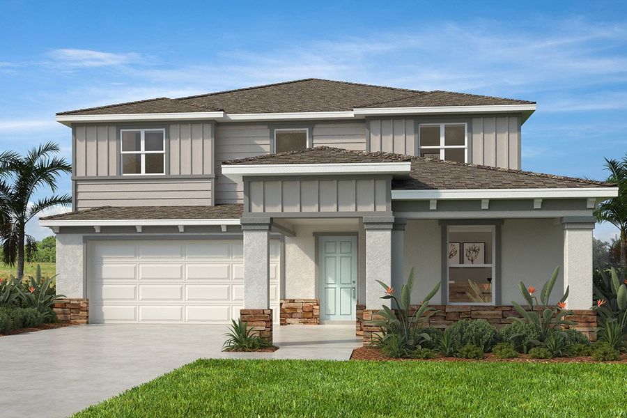 Exterior I with optional stone