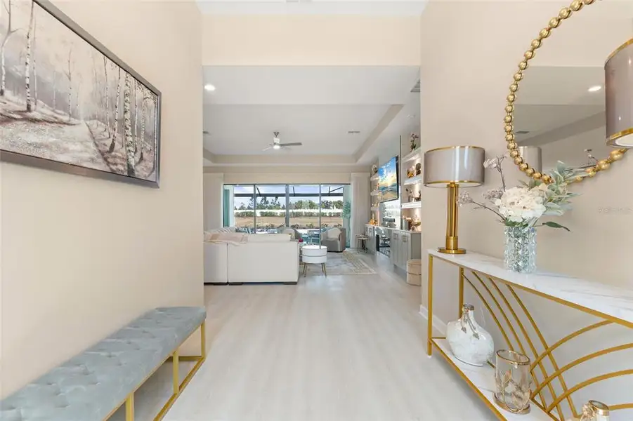 Furnished interior view inside a new home in , Lakewood Ranch (Image 43).