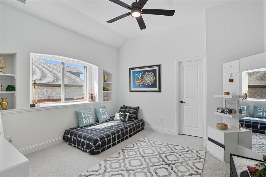 Furnished interior view inside a new home in Kreymer East, Wylie (Image 21).