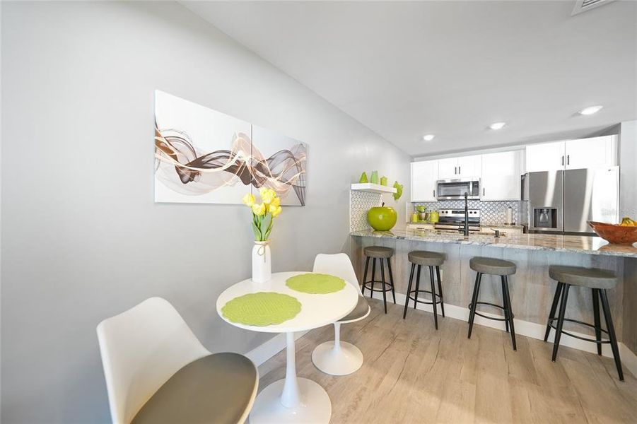 Furnished interior view inside a new home in , Port Charlotte (Image 48). Furnished interior view inside a new home in , Port Charlotte (Image 48).