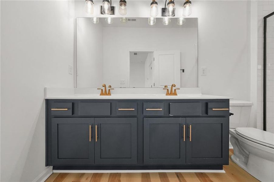 Furnished interior view inside a new home in , Atlanta (Image 15).