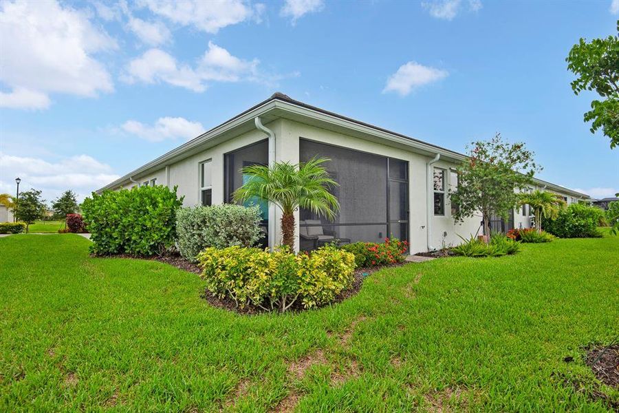Front exterior of a new home in , Venice, FL, highlighting curb appeal (Image 27). Front exterior of a new home in , Venice, FL, highlighting curb appeal (Image 27).