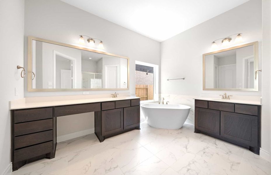 Representative furnished interior of a home built from the 3799AU by Ravenna Homes in Audubon 60′, Magnolia (Image 14).