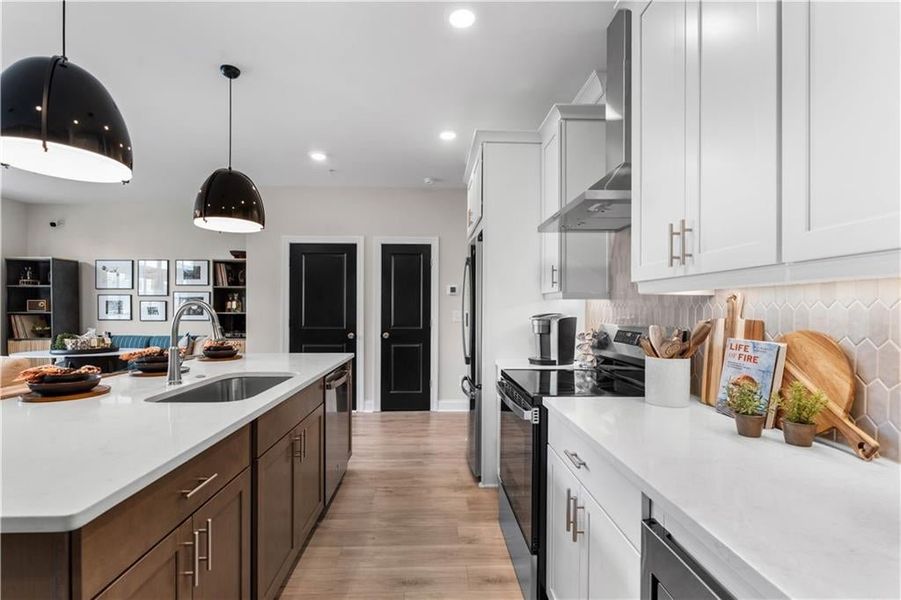 Open concept kitchen Open concept kitchen