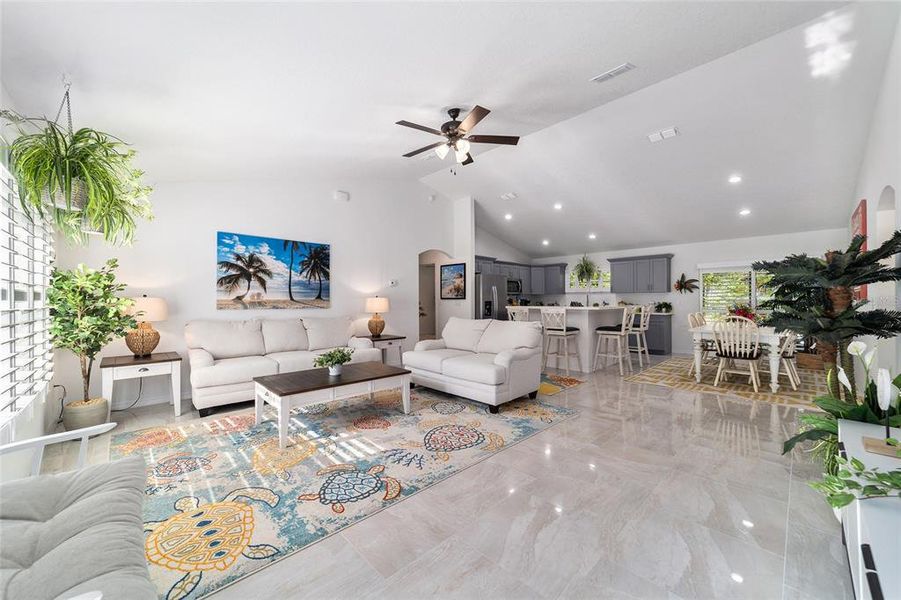 Furnished interior view inside a new home in , Summerfield (Image 17). Furnished interior view inside a new home in , Summerfield (Image 17).