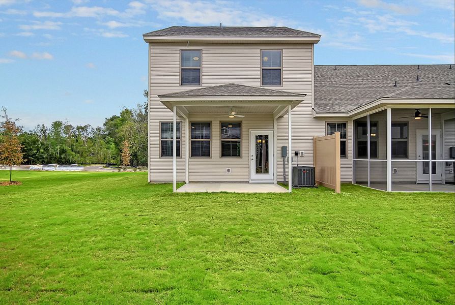 Front exterior of a new home in Tributary At The Park At Rivers Edge, North Charleston, SC, highlighting curb appeal (Image 22).