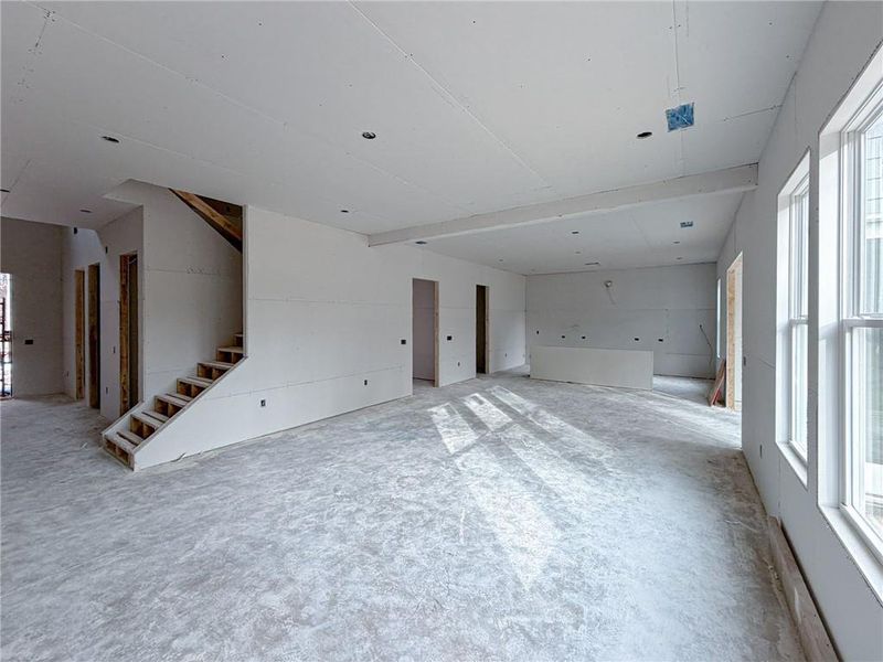 In-progress construction of a new home in Ashbury Commons, Powder Springs, GA (Image 55). In-progress construction of a new home in Ashbury Commons, Powder Springs, GA (Image 55).