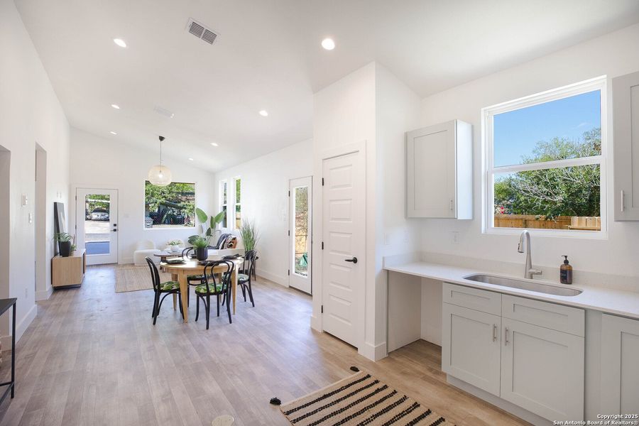 Furnished interior view inside a new home in , San Antonio (Image 38). Furnished interior view inside a new home in , San Antonio (Image 38).