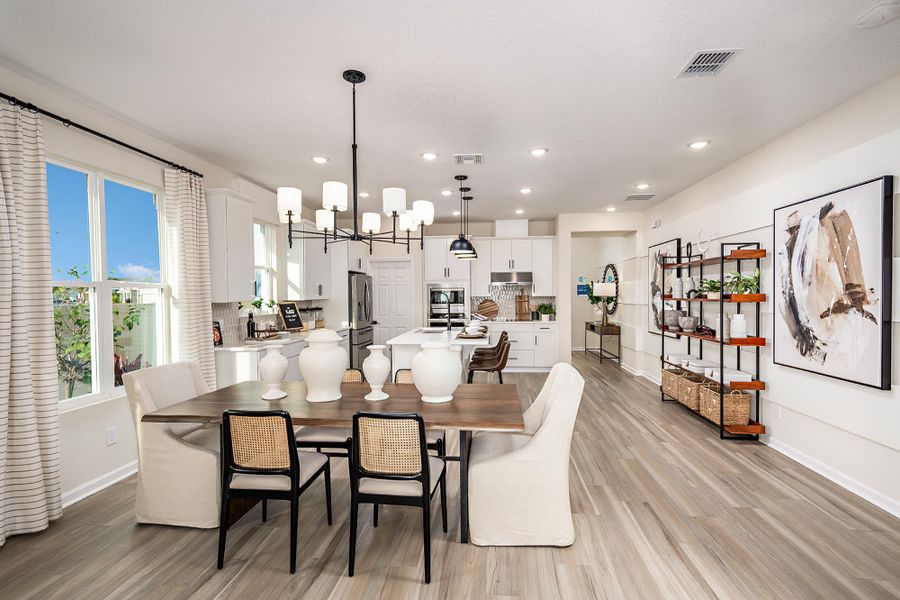 Dining Room - Meadowood at Brack Ranch in St. Cloud, FL by Landsea Homes