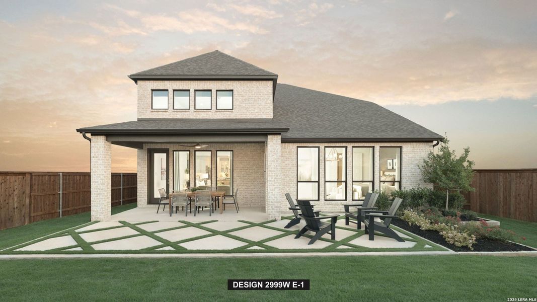 Exterior details and patio area of a home in Mayfair, New Braunfels (Image 2). Exterior details and patio area of a home in Mayfair, New Braunfels (Image 2).