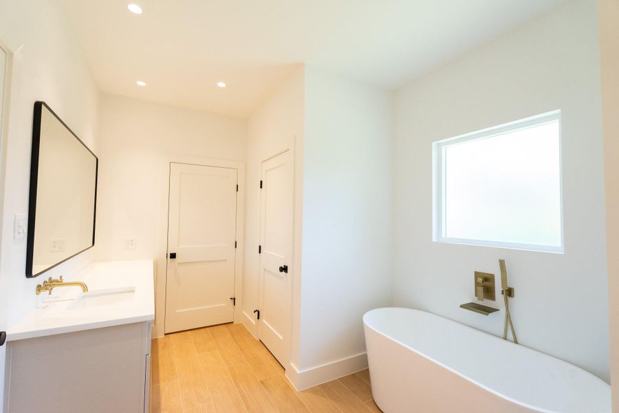 Spa inspired bathroom