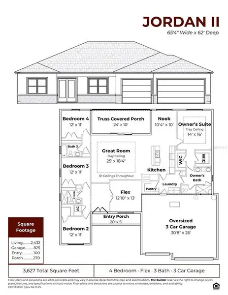 2D floor plan layout of this home in , Beverly Hills, FL (Image 5).