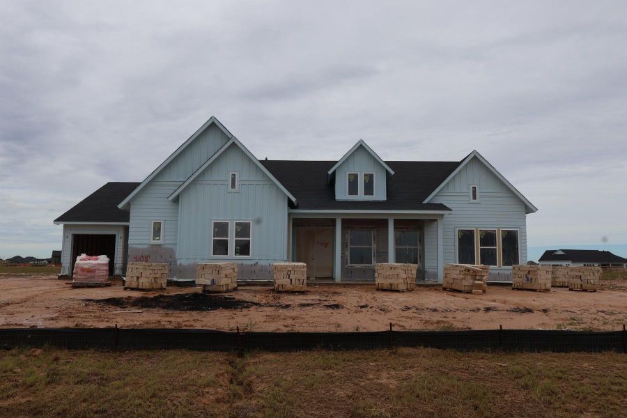 In-progress construction of a new home in Lakeview, Waller, TX (Image 11).
