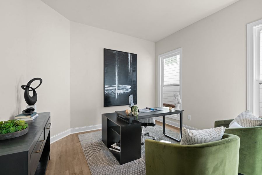 Representative furnished interior of a home built from the The Henley by The Providence Group in Promenade at Sawnee Village, Cumming (Image 28). Representative furnished interior of a home built from the The Henley by The Providence Group in Promenade at Sawnee Village, Cumming (Image 28).