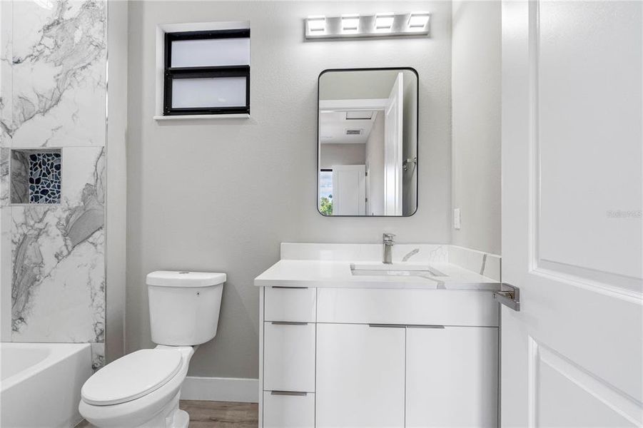 Furnished interior view inside a new home in , Tampa (Image 11).