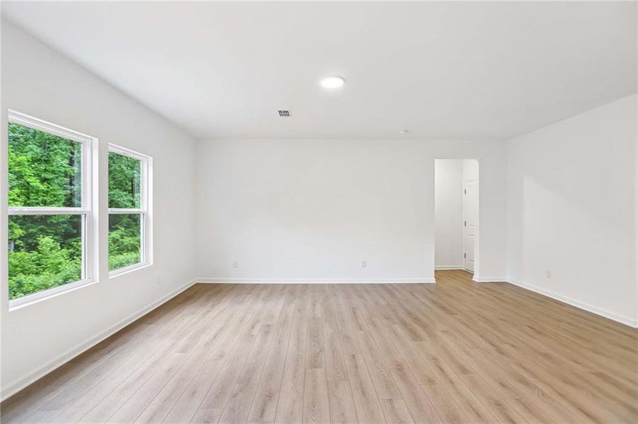 Spacious, unfurnished interior of a new home in The Pointe at Heron Bay, Locust Grove (Image 18).