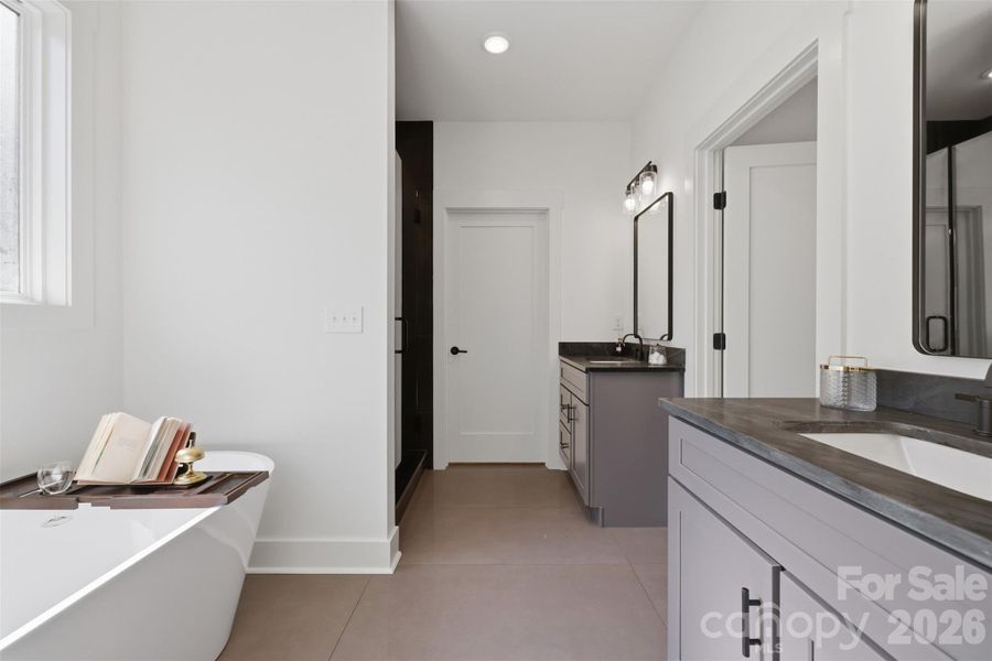 Primary ensuite on main level Primary ensuite on main level
