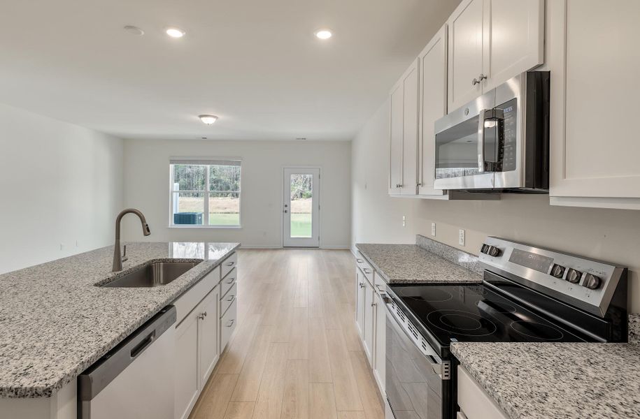 Furnished interior view inside a new home in The Landings at Montague, Goose Creek (Image 10).