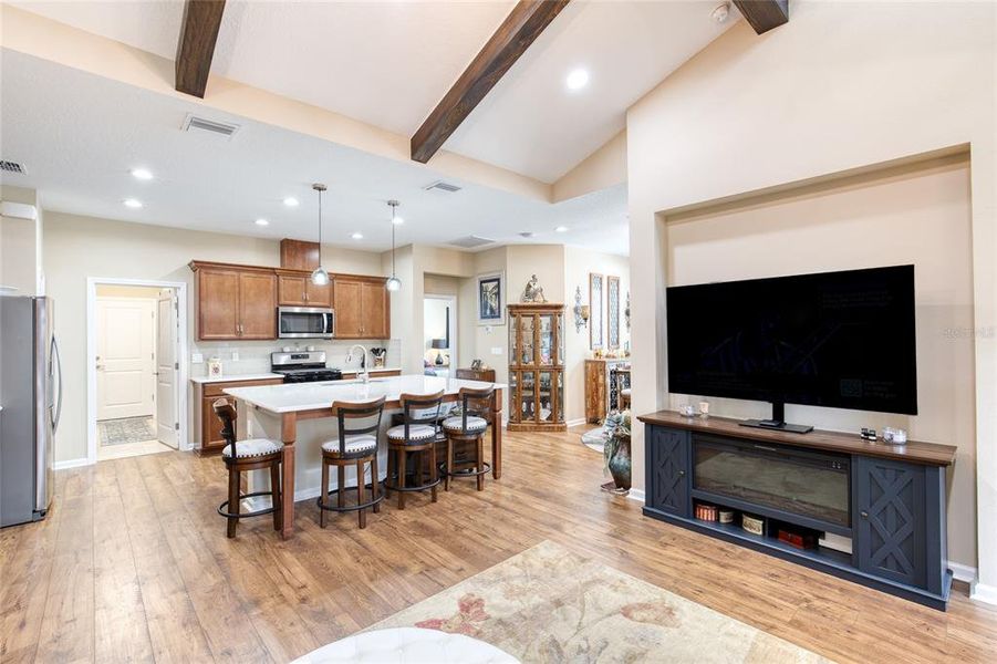 Furnished interior view inside a new home in , Daytona Beach (Image 15).