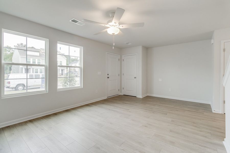 Spacious, unfurnished interior of a new home in Padgett Commons, Hopkins (Image 15).