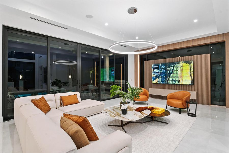Furnished interior view inside a new home in , Boca Raton (Image 4).