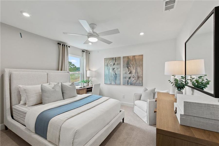 Furnished interior view inside a new home in , Villa Rica (Image 28).